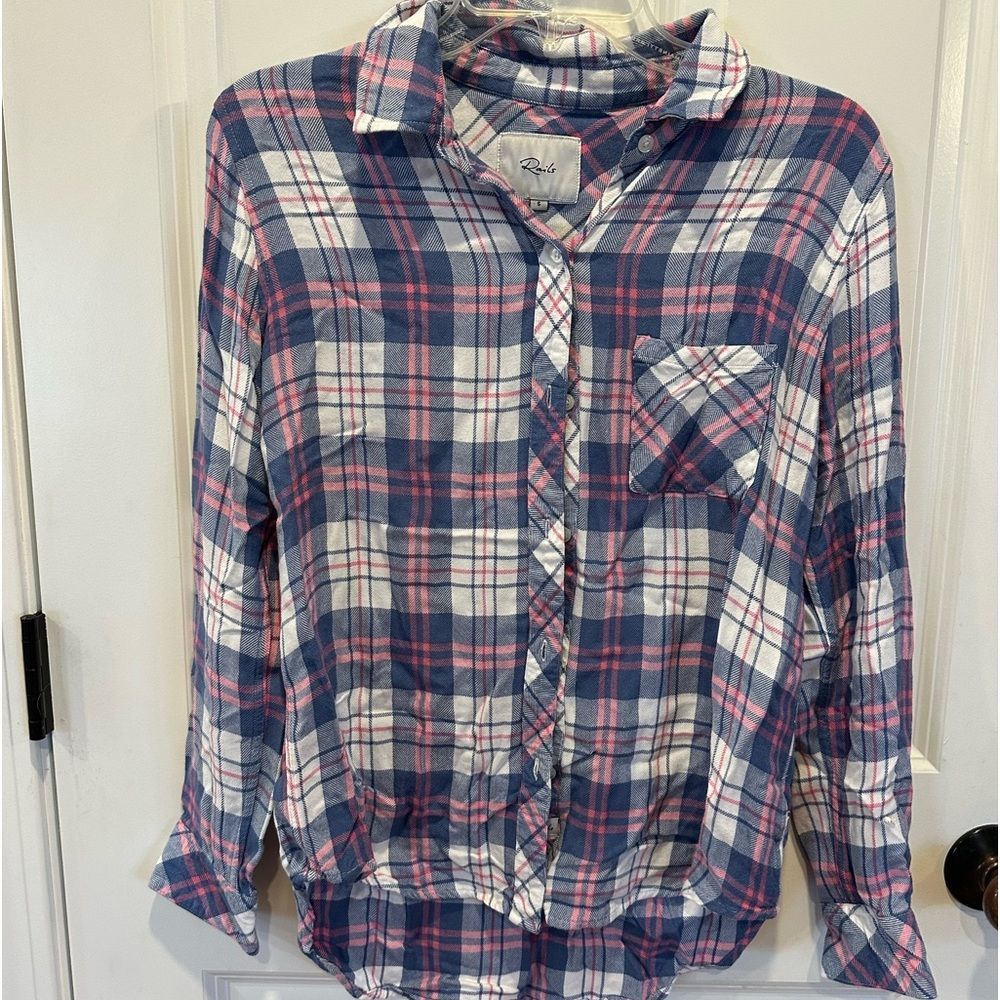Rails small plaid flannel… $178 originally!
